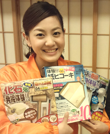 ABC朝日放送「キャスト」で塚本キャスターにも体験してもらいました!